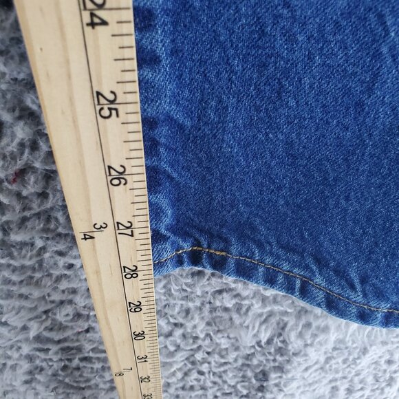 Levis Jeans Womens 18 Blue 550 Relaxed Fit Tapered Leg Classic Denim - Picture 9 of 13